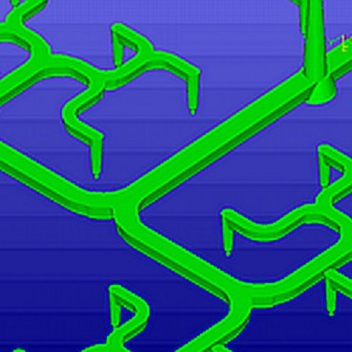 Reducing the material consumption in the runner system (c) SIGMA Engineering GmbH