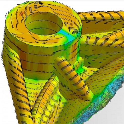 Injection Molding Simulation improves the Results of Crash Simulation (c) SIGMA Engineering GmbH