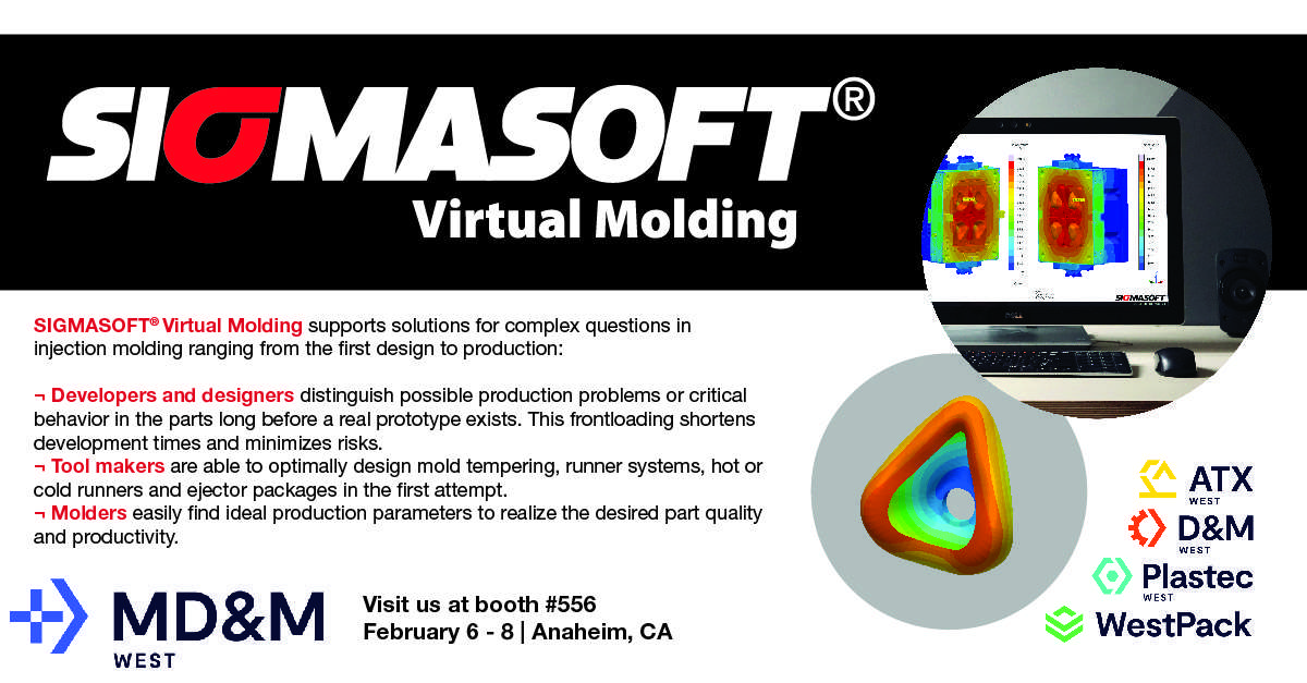 SIGMA Virtual Molding at MD&M West 2024